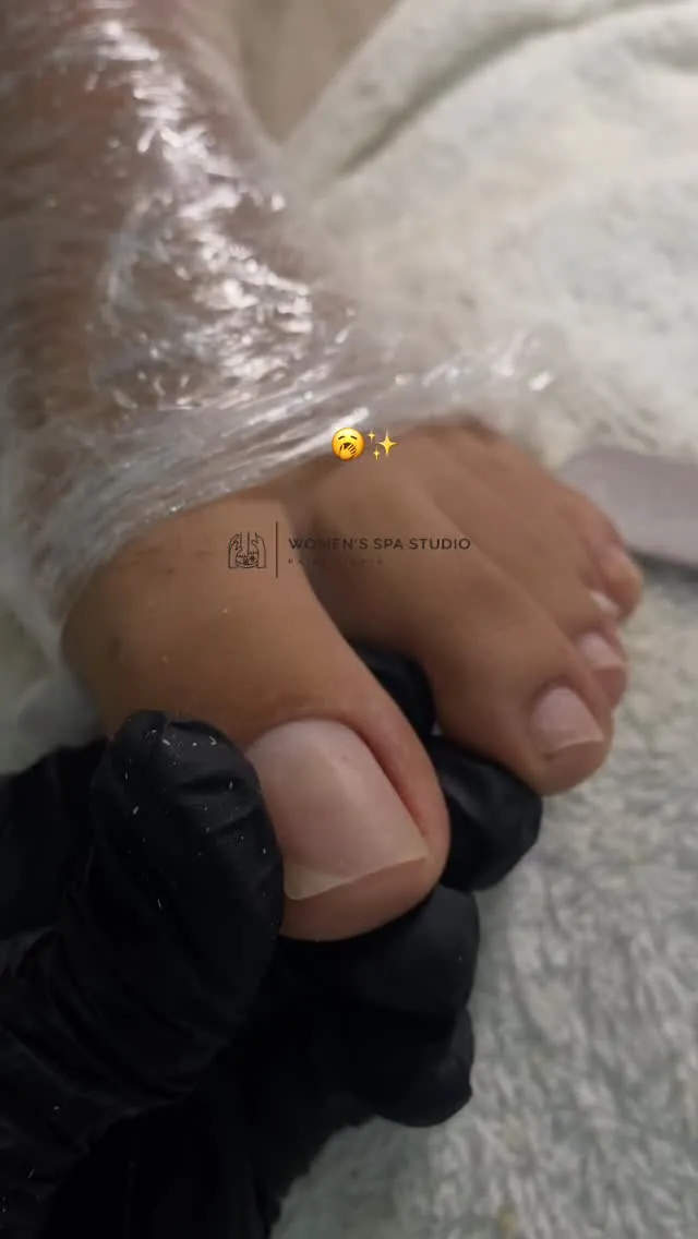 Trabajo de pedicura