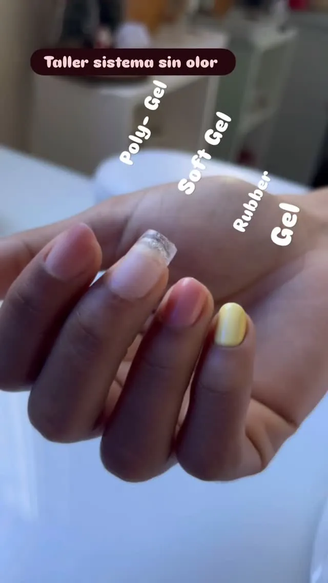 Taller de sistemas sin olor: Poly-gel, Soft Gel y Rubber Gel